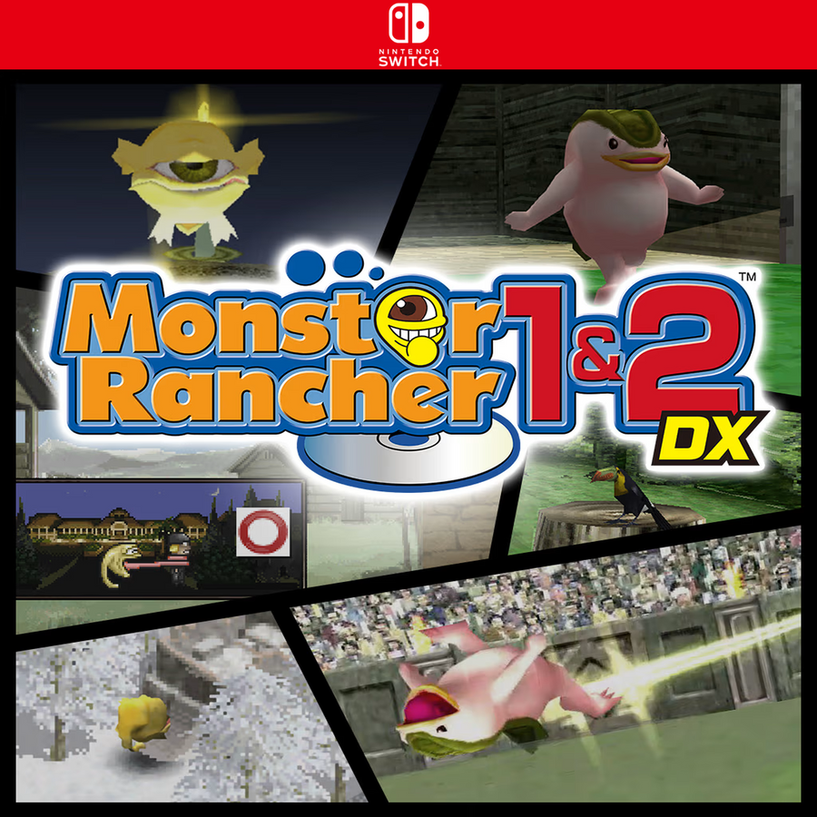 Carátula de Monster Rancher 1 & 2 DX - Nintendo Switch