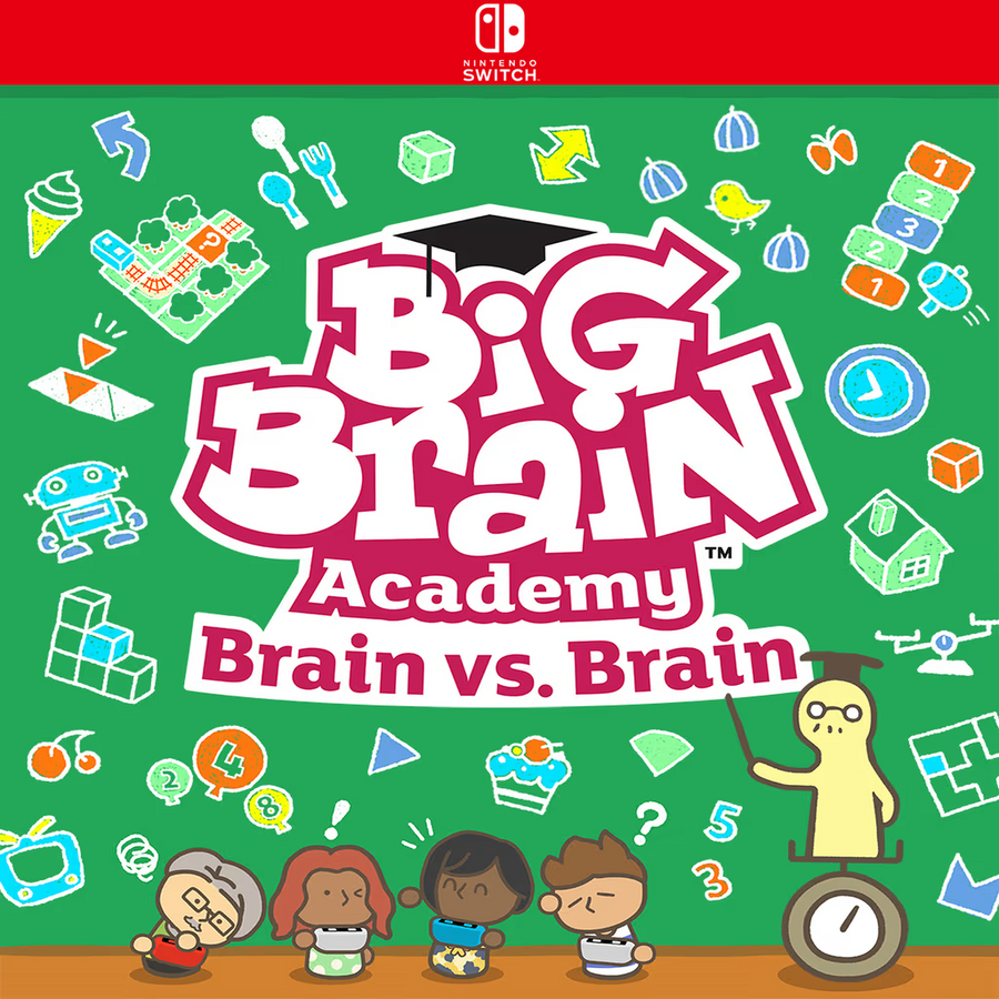 Carátula de Big Brain Academy: Brain vs. Brain - Nintendo Switch