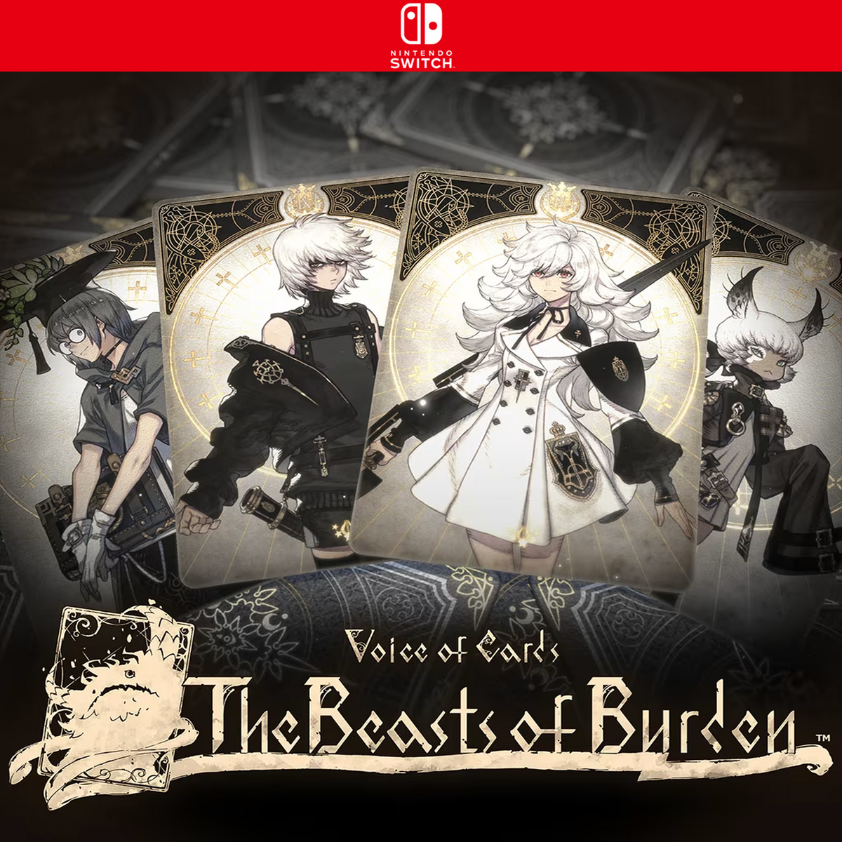 Carátula de Voice of Cards: The Beasts of Burden - Nintendo Switch