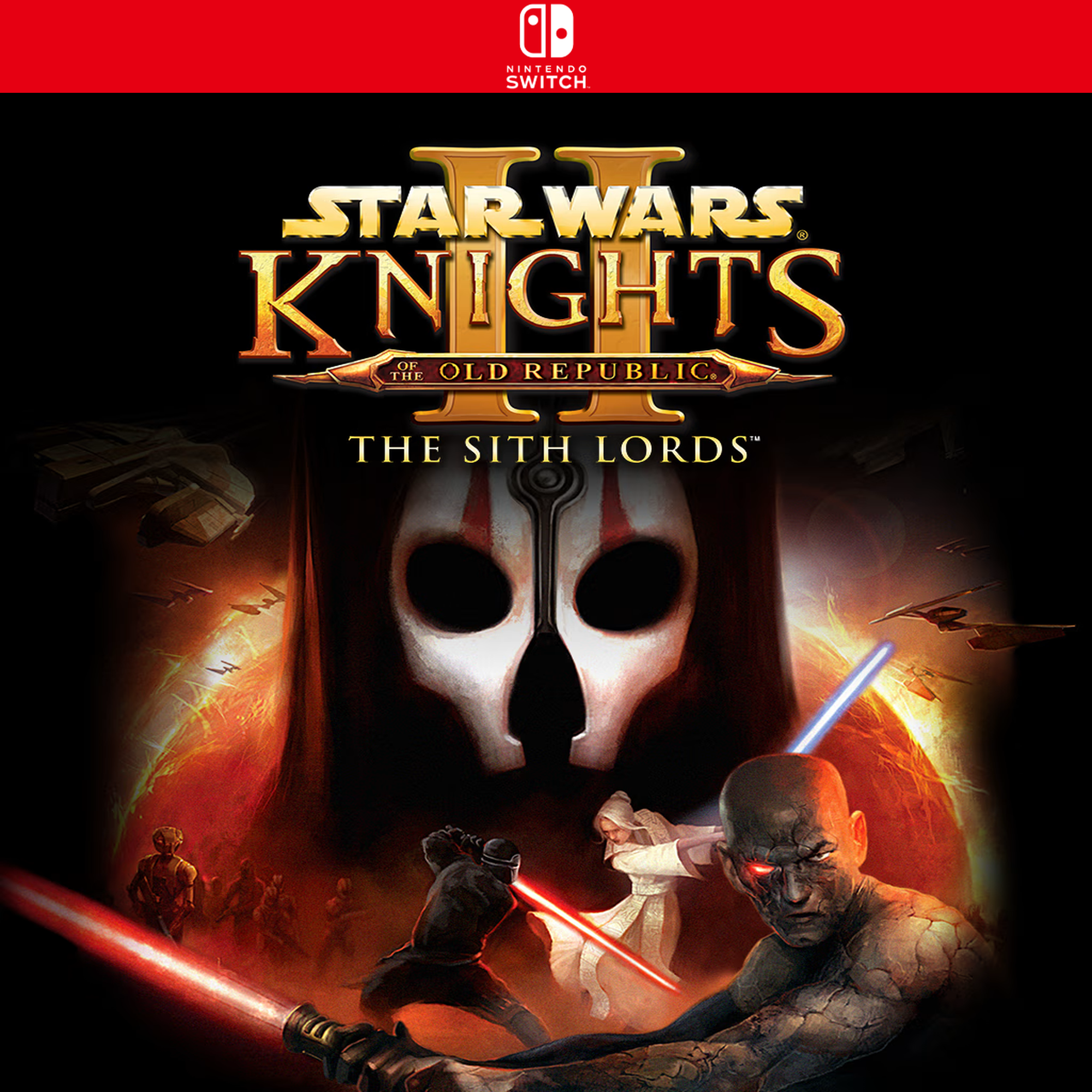 Carátula de STAR WARS: Knights of the Old Republic II: The Sith Lords - Nintendo Switch
