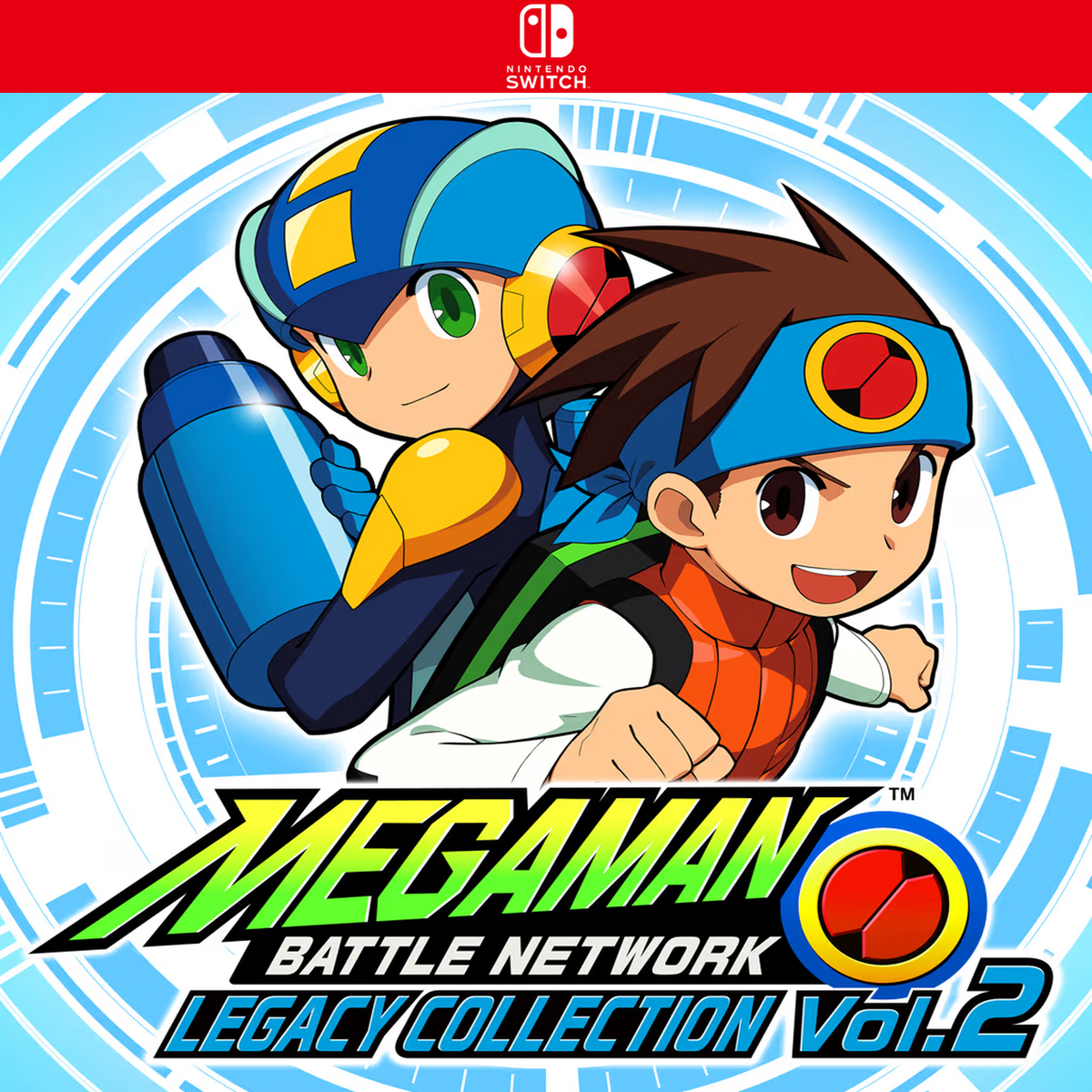 Carátula de Mega Man Battle Network Legacy Collection Vol. 2 - Nintendo Switch