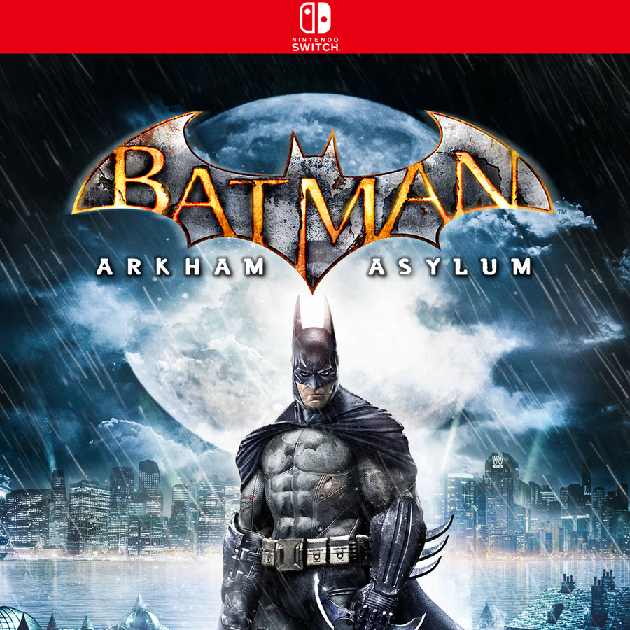 Carátula de Batman: Arkham Asylum - Nintendo Switch