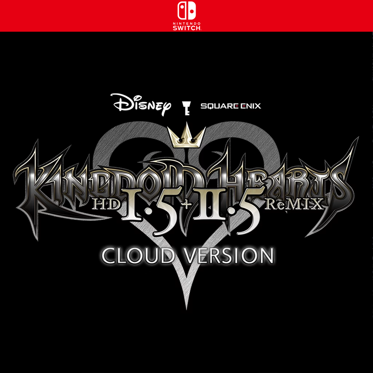 Carátula de KINGDOM HEARTS - HD 1.5+2.5 ReMIX - Cloud Version - Nintendo Switch