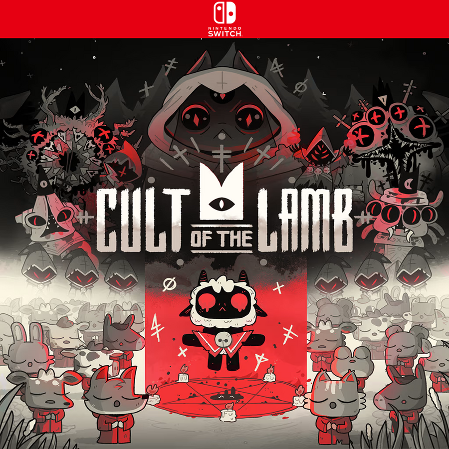 Carátula de Cult of the Lamb - Nintendo Switch