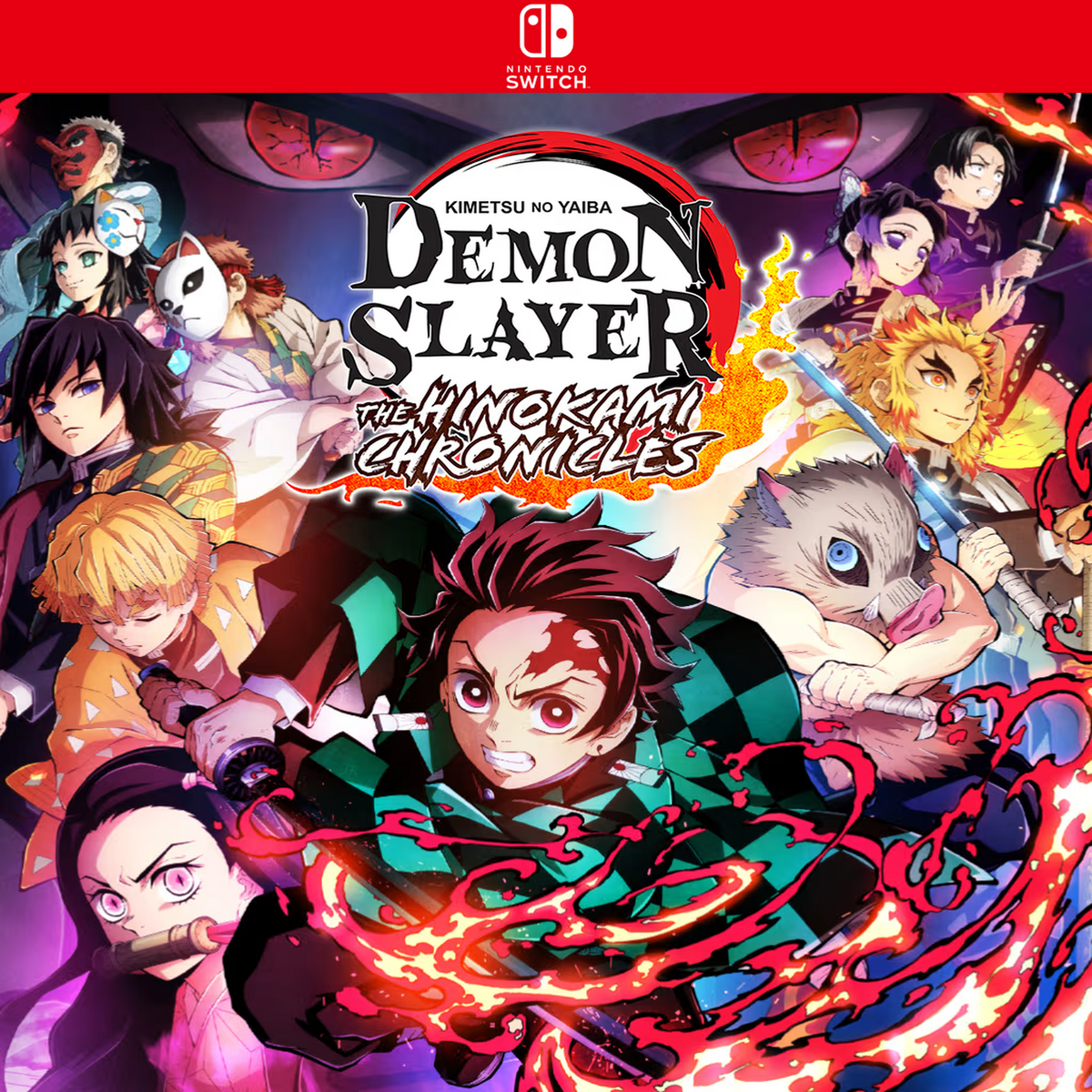 Carátula de Demon Slayer -Kimetsu no Yaiba- The Hinokami Chronicles - Nintendo Switch