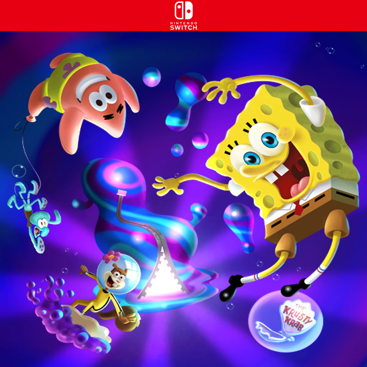 Carátula de SpongeBob SquarePants: The Cosmic Shake - Nintendo Switch