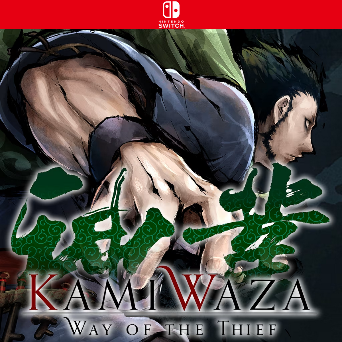 Carátula de Kamiwaza: Way of the Thief - Nintendo Switch