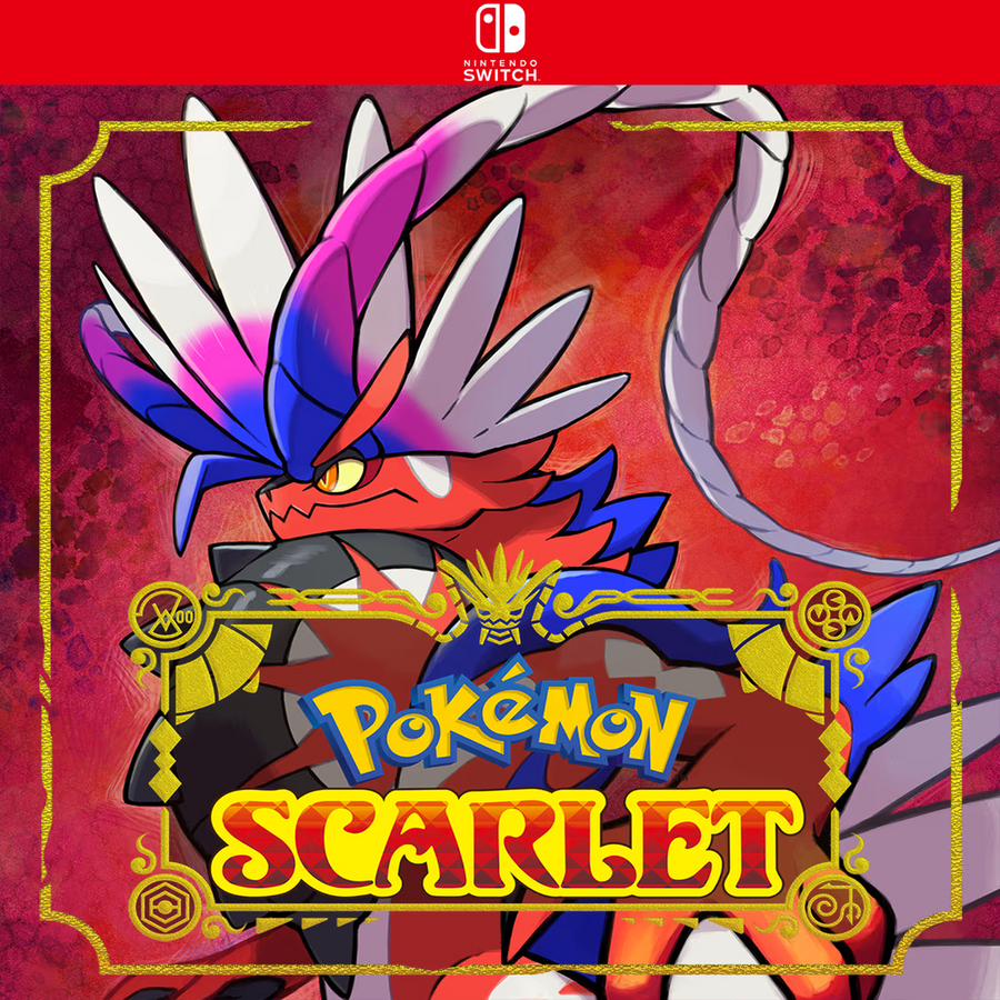 Carátula de Pokémon Scarlet - Nintendo Switch