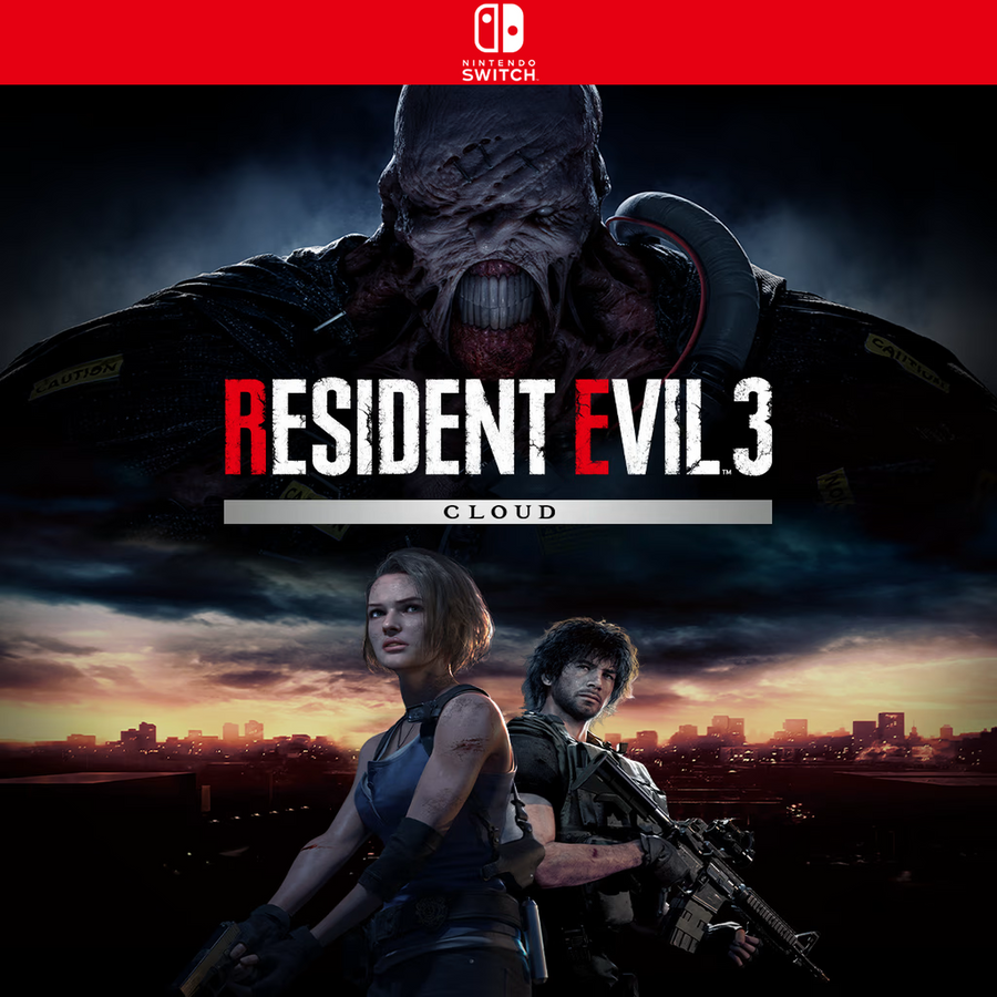 Carátula de Resident Evil 3 Cloud - Nintendo Switch
