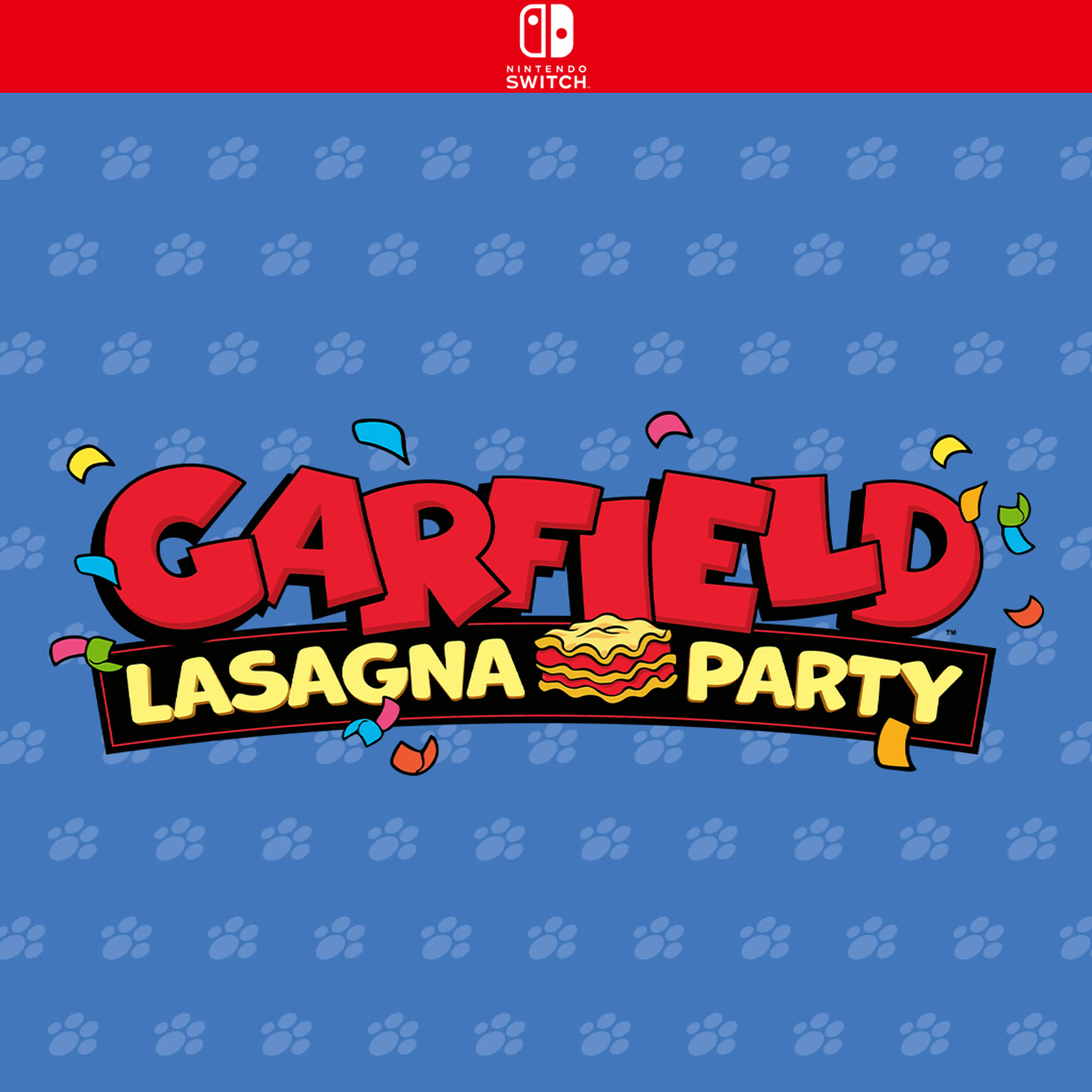 Carátula de Garfield Lasagna Party - Nintendo Switch