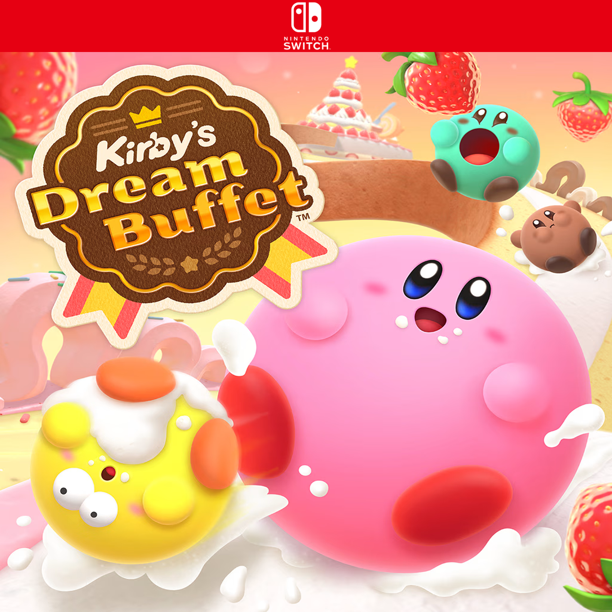 Carátula de Kirbys Dream Buffet - Nintendo Switch