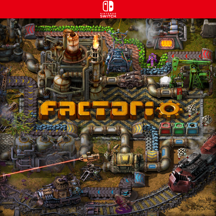 Carátula de Factorio - Nintendo Switch