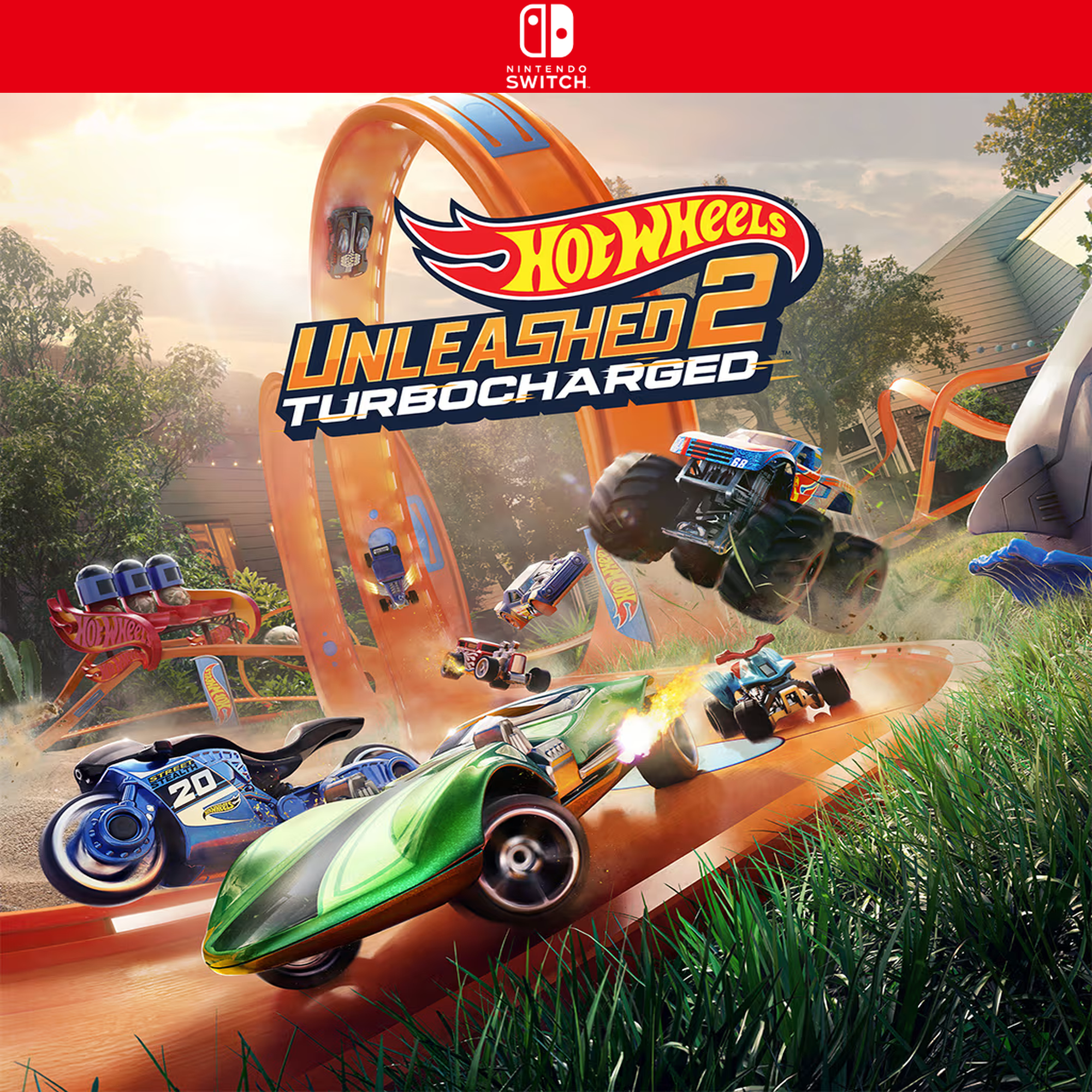 Carátula de HOT WHEELS UNLEASHED 2 - Turbocharged - Nintendo Switch