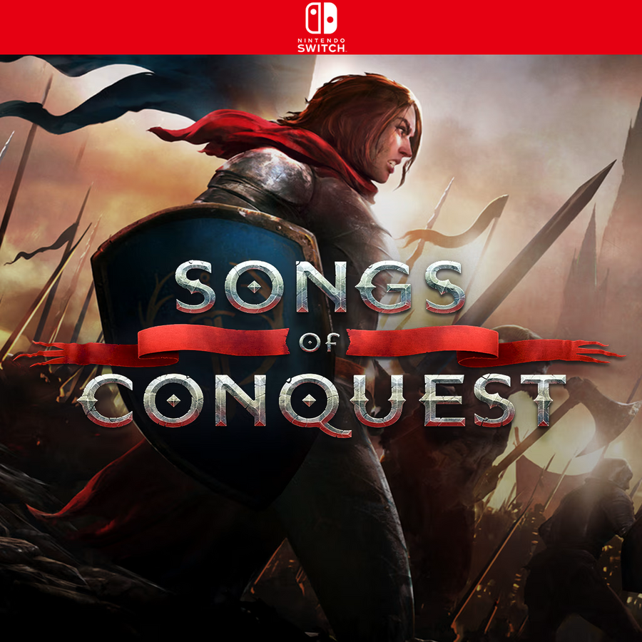 Carátula de Songs of Conquest - Nintendo Switch