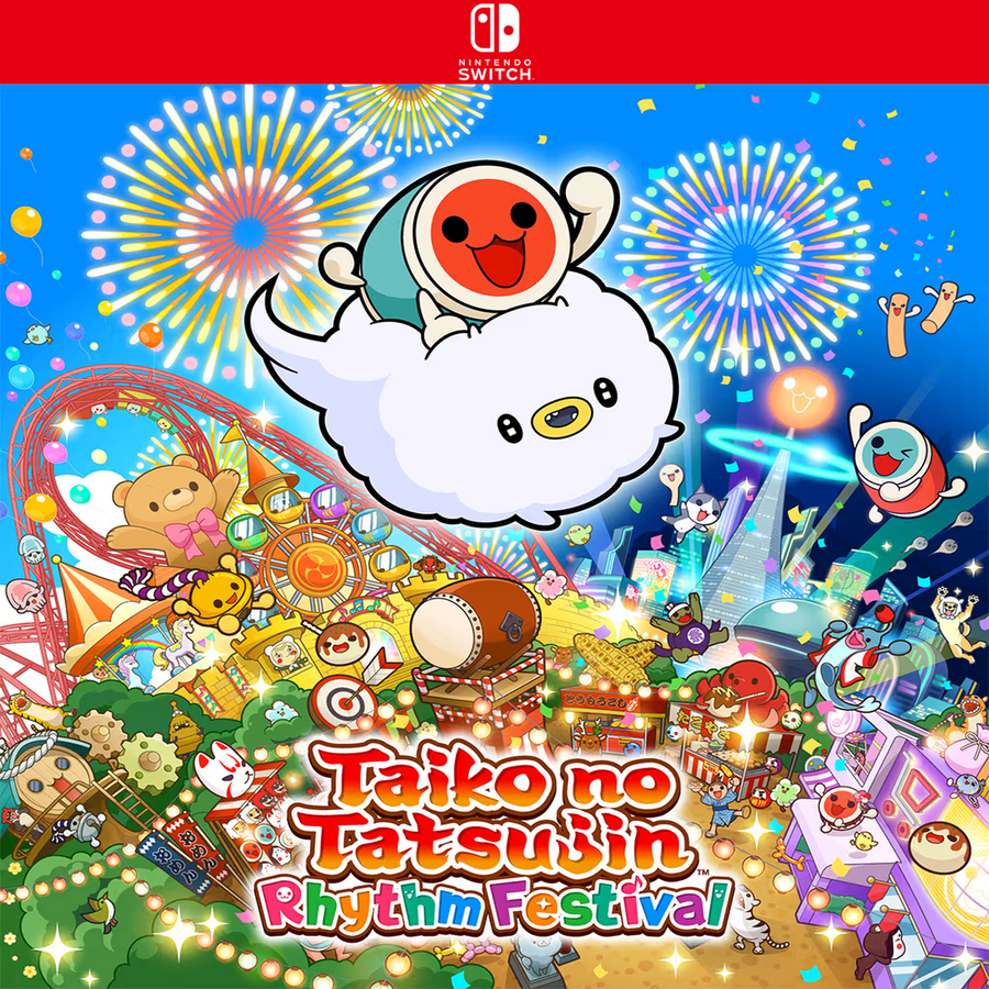 Carátula de Taiko no Tatsujin: Rhythm Festival Deluxe Edition - Nintendo Switch