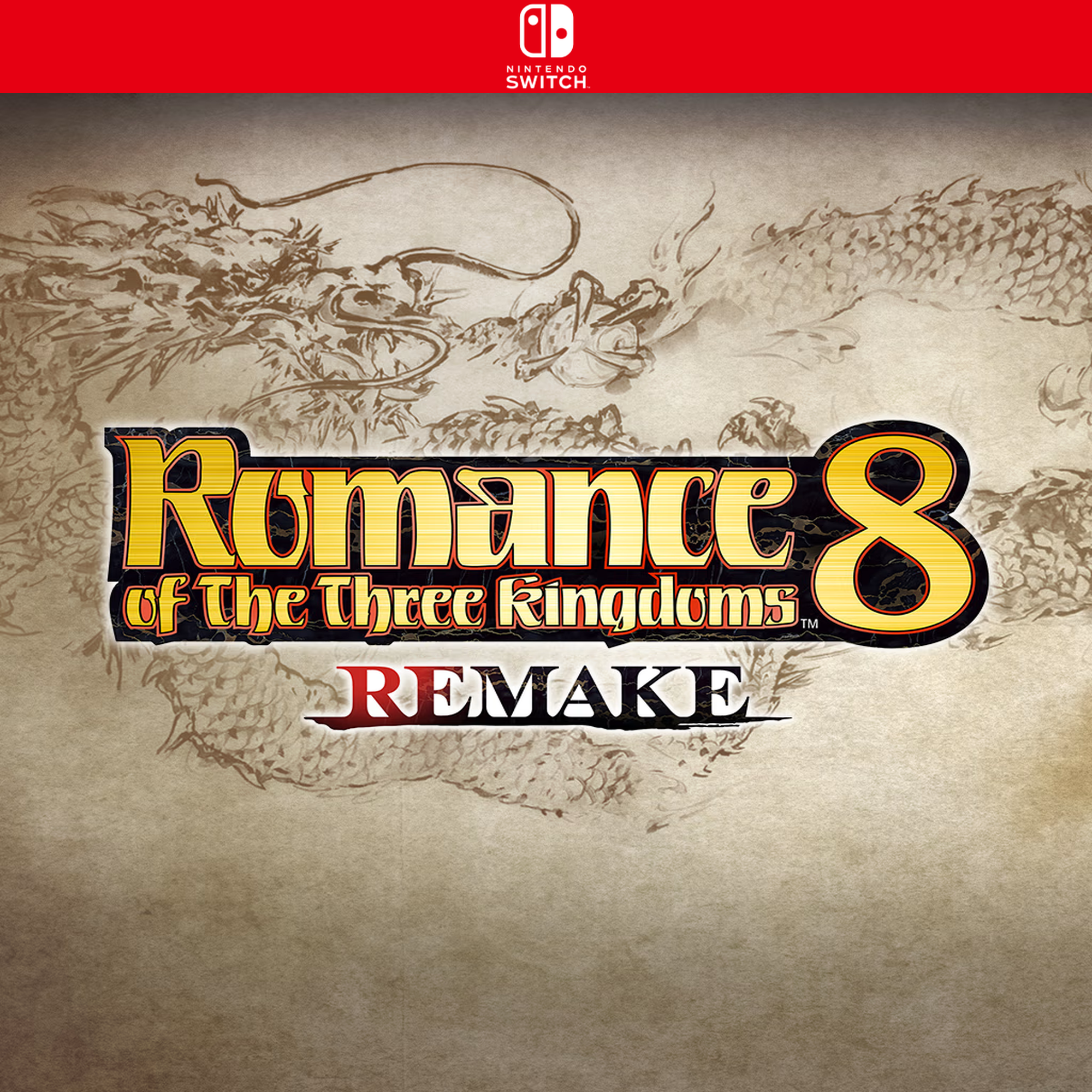 Carátula de ROMANCE OF THE THREE KINGDOMS 8 REMAKE - Nintendo Switch