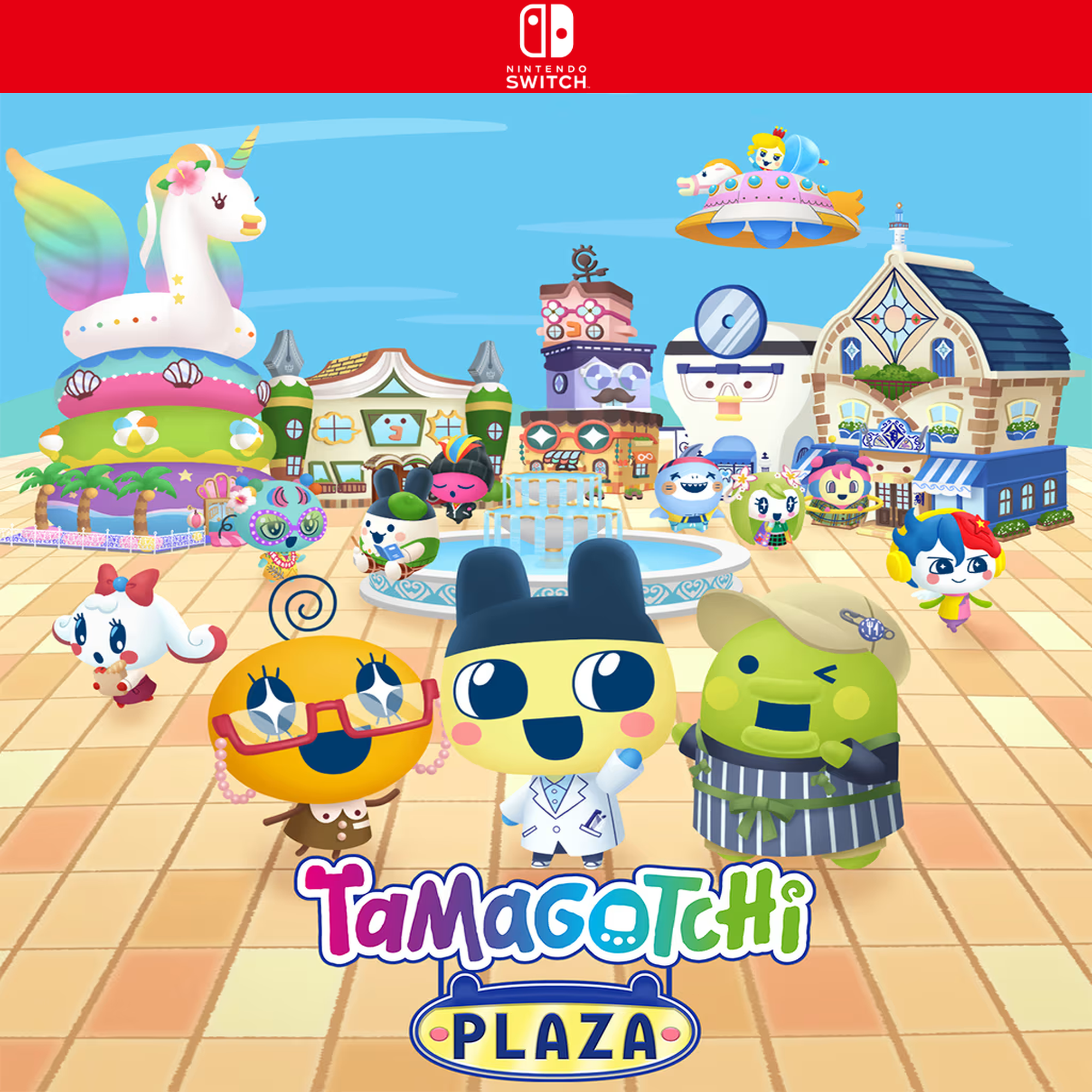 Carátula de Tamagotchi Plaza - Nintendo Switch