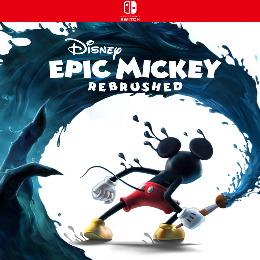 Carátula de Disney Epic Mickey: Rebrushed - Nintendo Switch