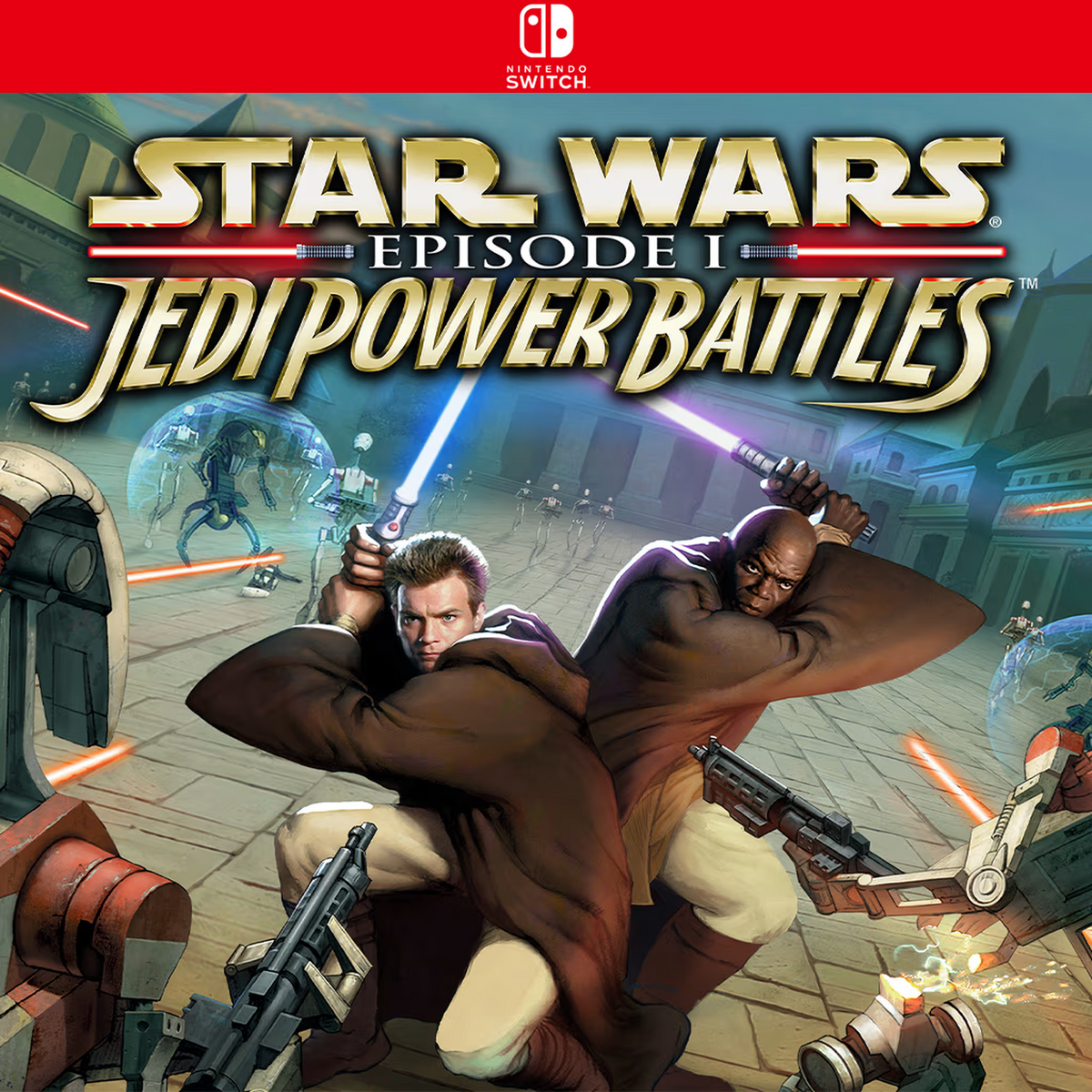 Carátula de Star Wars: Episode I: Jedi Power Battles - Nintendo Switch