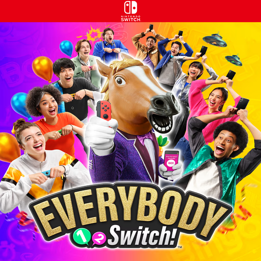 Carátula de Everybody 1-2-Switch! - Nintendo Switch