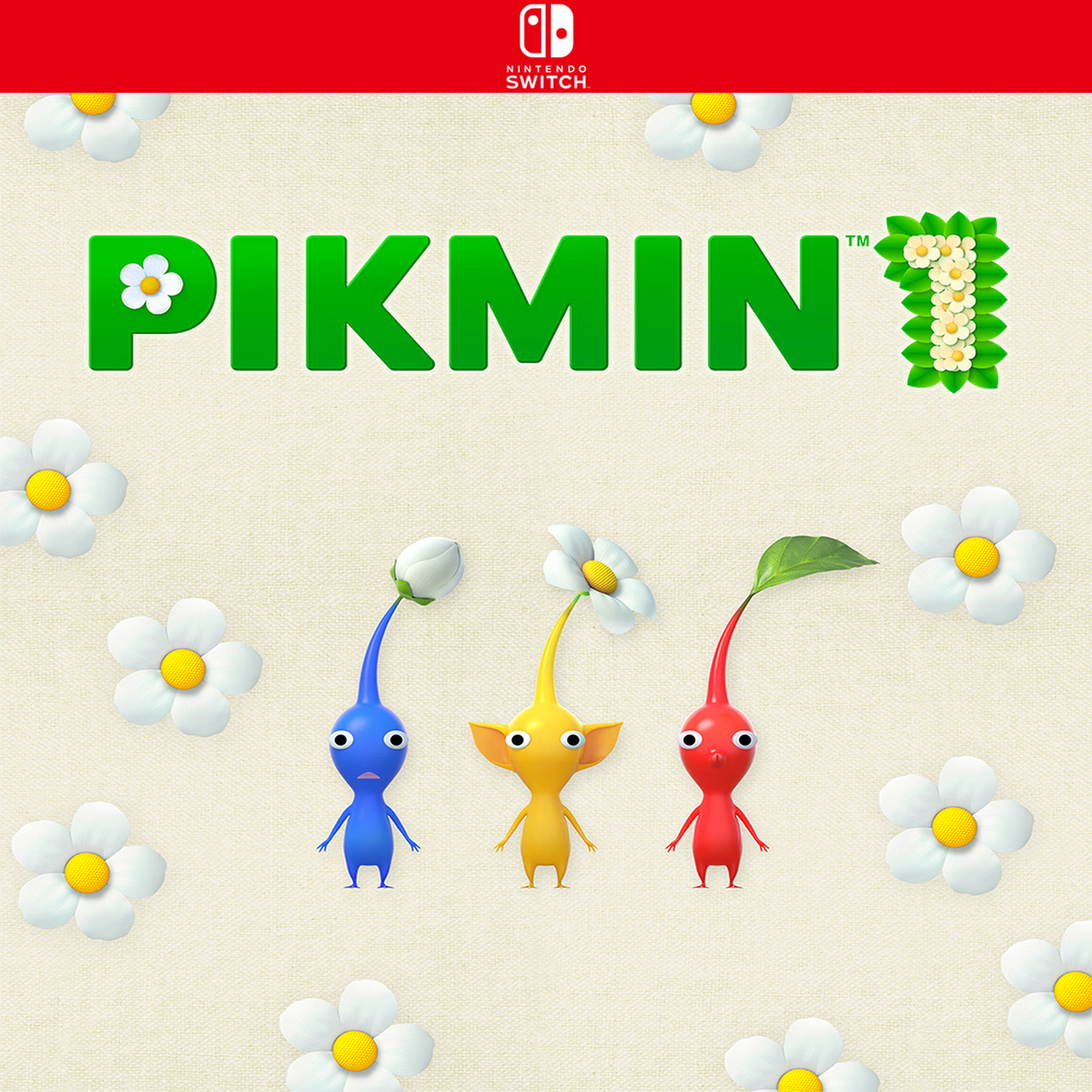 Carátula de Pikmin 1 - Nintendo Switch
