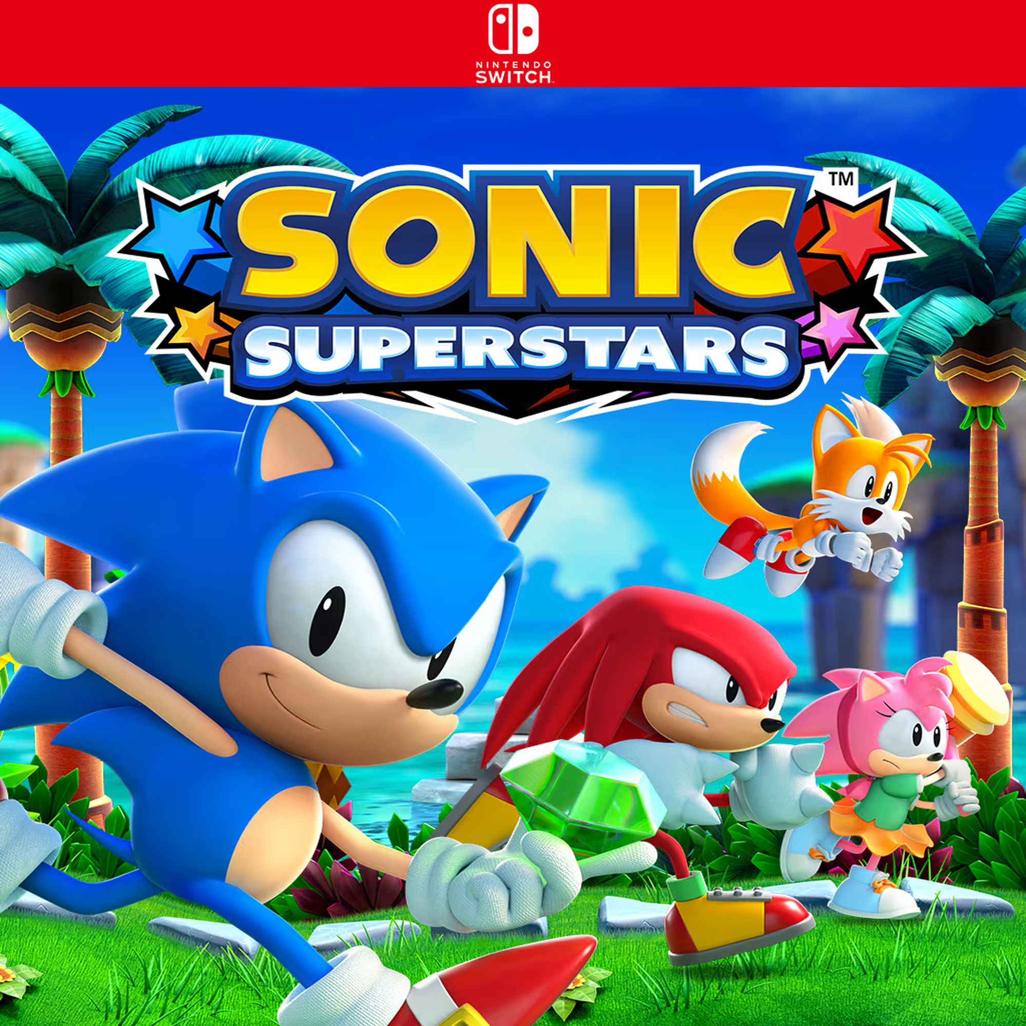 Carátula de SONIC SUPERSTARS - Nintendo Switch