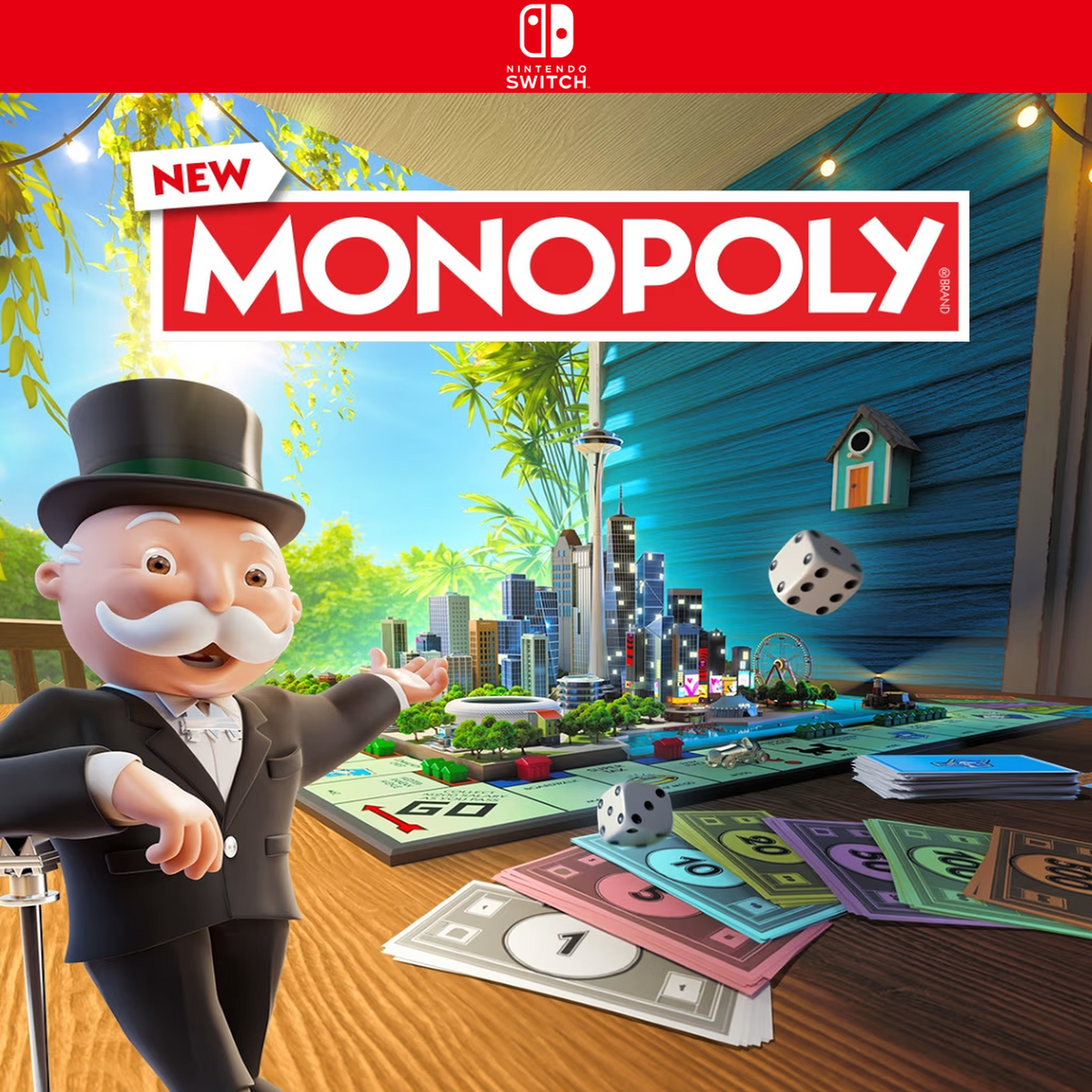 Carátula de NEW MONOPOLY - Nintendo Switch