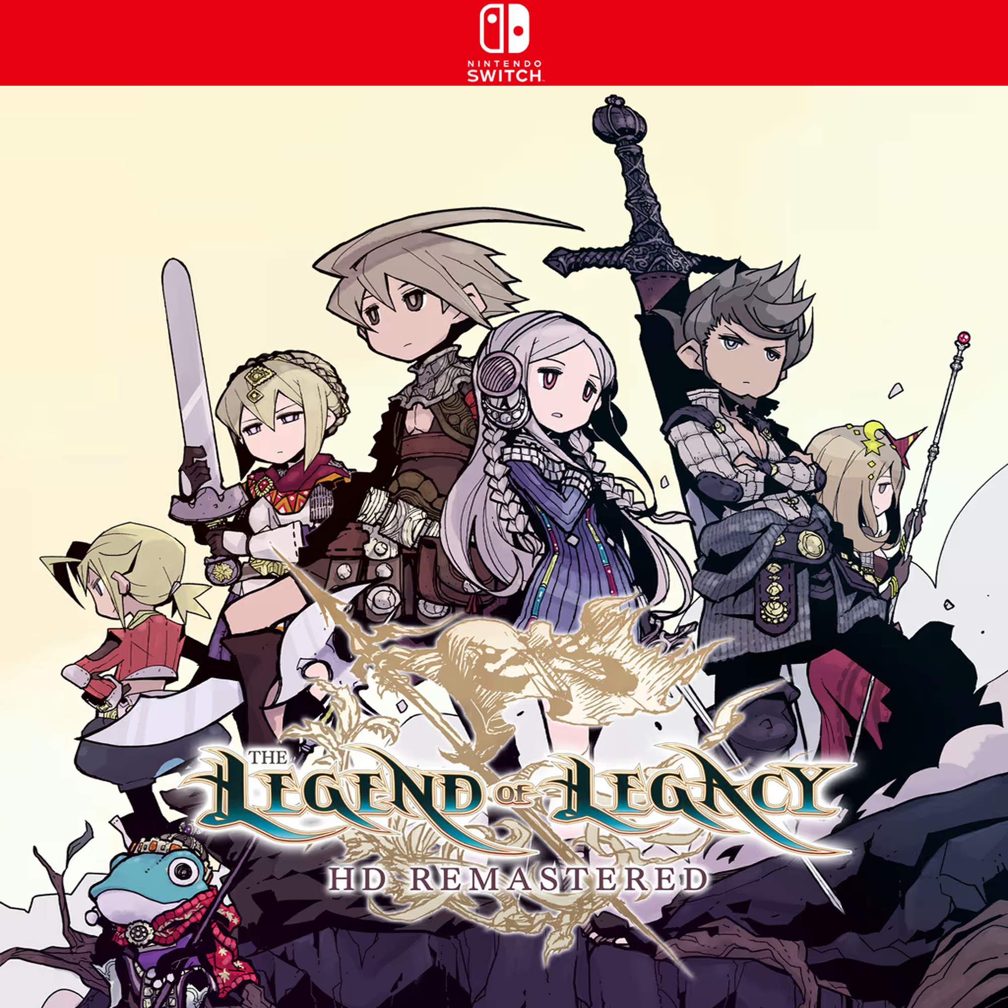 Carátula de The Legend of Legacy HD Remastered - Nintendo Switch