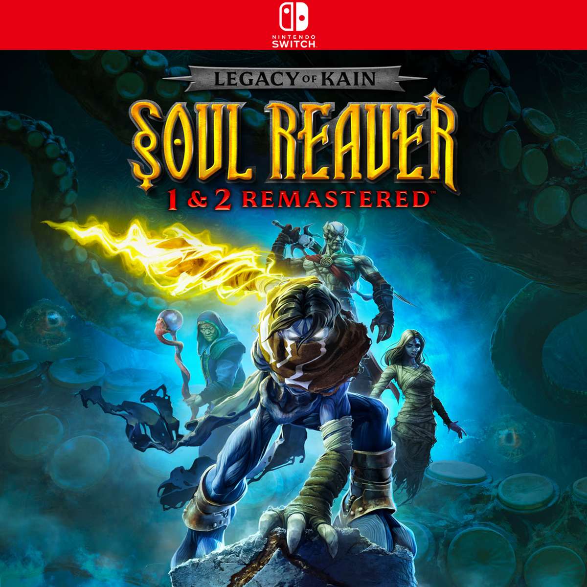 Carátula de Legacy of Kain Soul Reaver 1&2 Remastered - Nintendo Switch