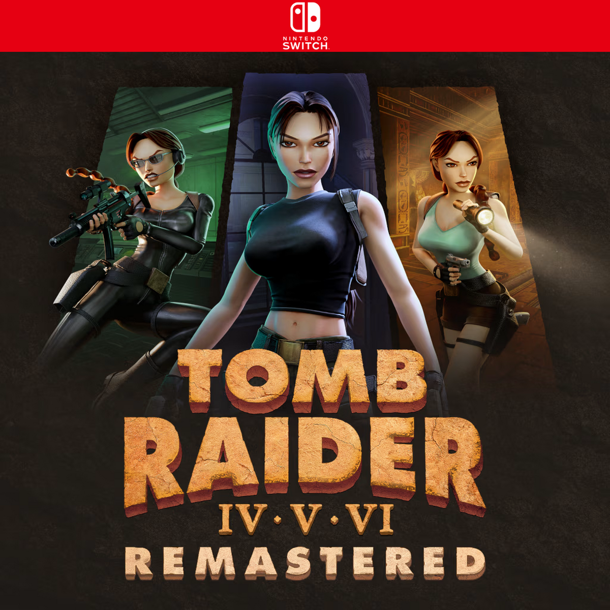 Carátula de Tomb Raider IV-VI Remastered - Nintendo Switch