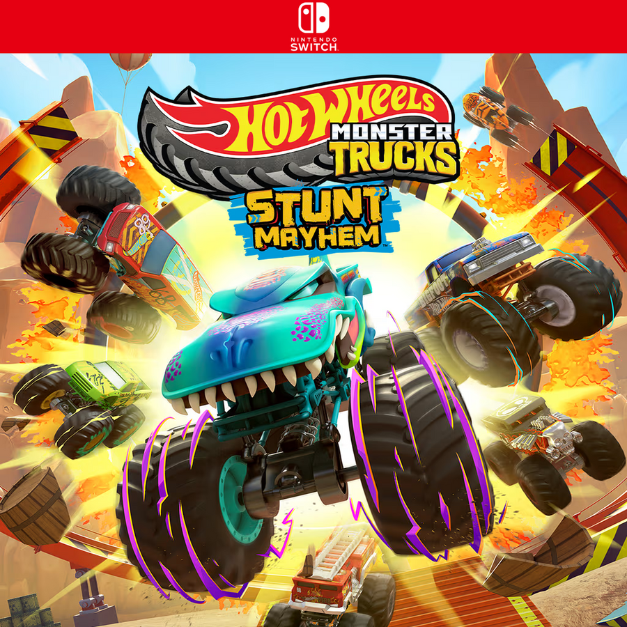 Carátula de Hot Wheels Monster Trucks: Stunt Mayhem - Nintendo Switch