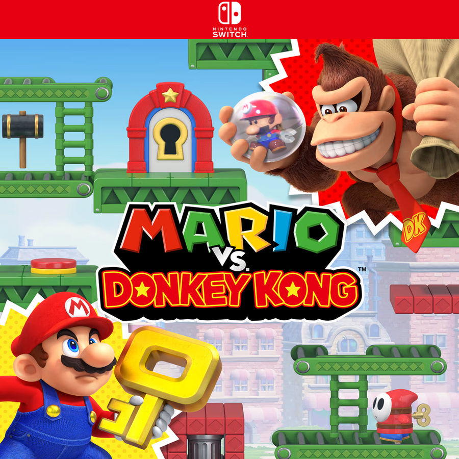 Carátula de Mario vs. Donkey Kong - Nintendo Switch