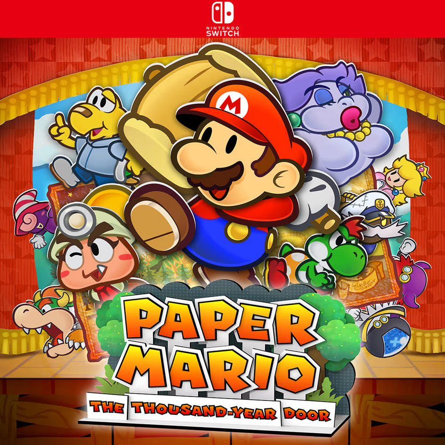 Carátula de Paper Mario: The Thousand-Year Door - Nintendo Switch