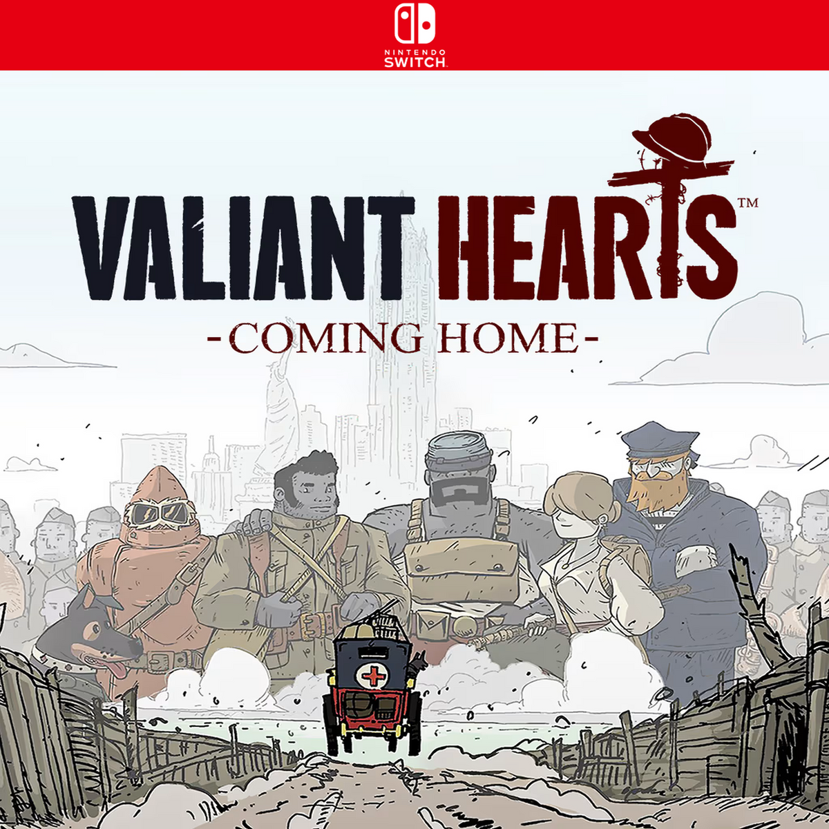Carátula de Valiant Hearts: Coming Home - Nintendo Switch