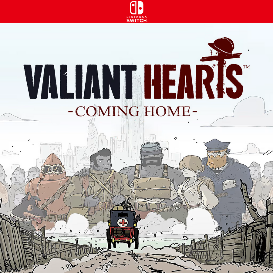 Carátula de Valiant Hearts: Coming Home - Nintendo Switch