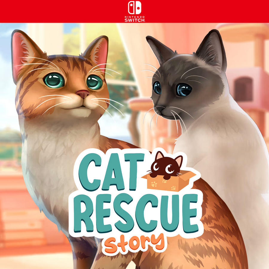 Carátula de Cat Rescue Story - Nintendo Switch