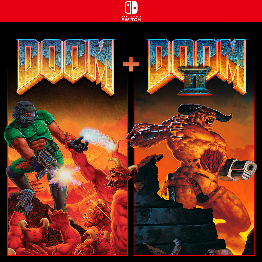 Carátula de DOOM + DOOM II - Nintendo Switch