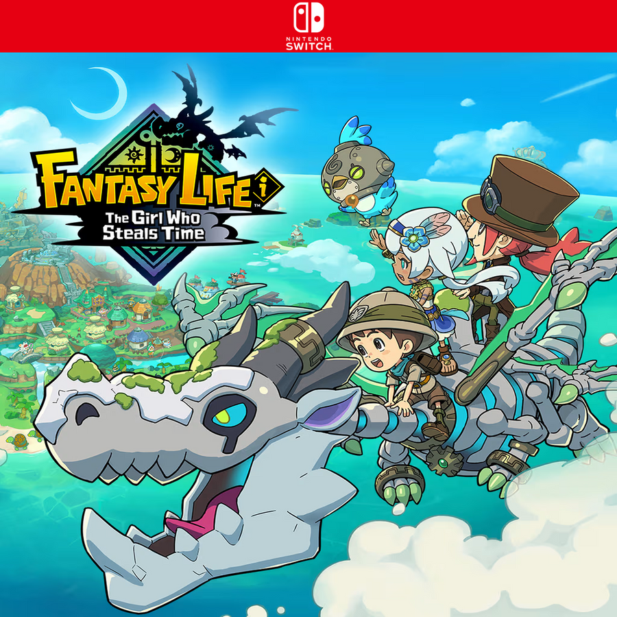 Carátula de FANTASY LIFE i: The Girl Who Steals Time - Nintendo Switch