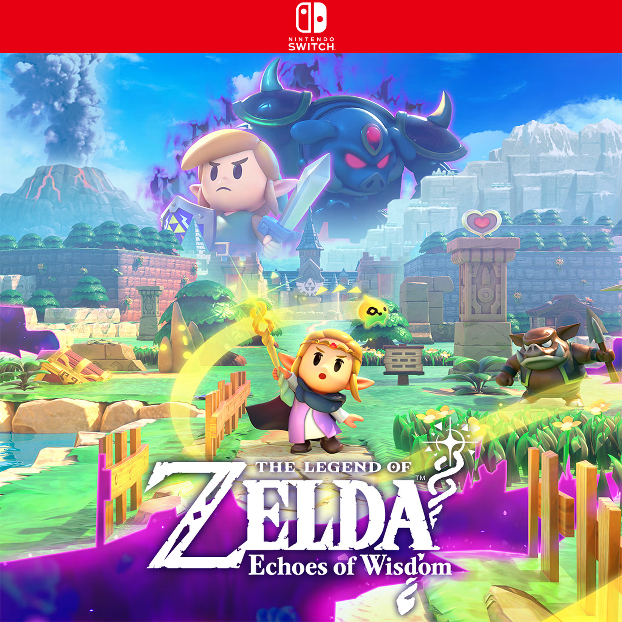 Carátula de The Legend of Zelda: Echoes of Wisdom - Nintendo Switch