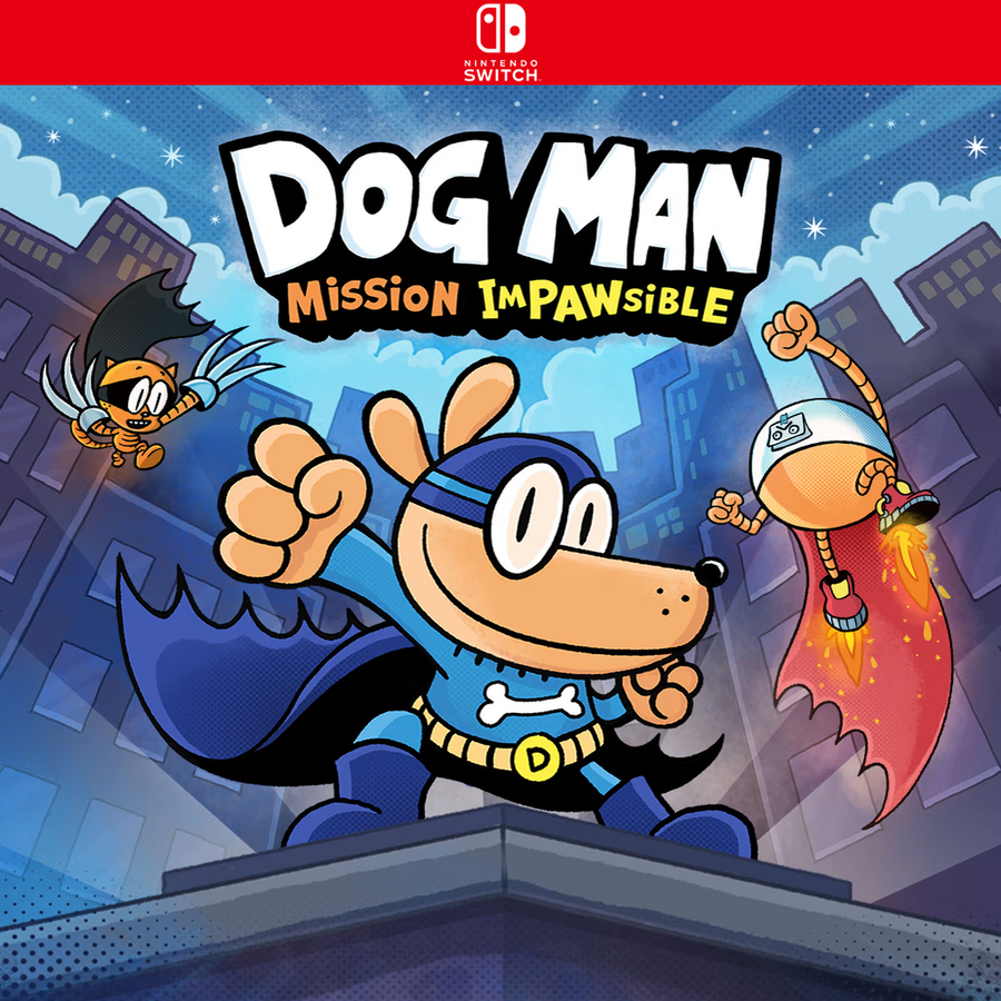 Carátula de Dog Man: Mission Impawsible - Nintendo Switch