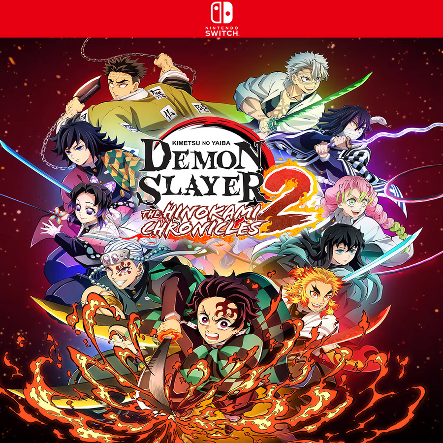 Carátula de Demon Slayer -Kimetsu no Yaiba- The Hinokami Chronicles 2 - Nintendo Switch