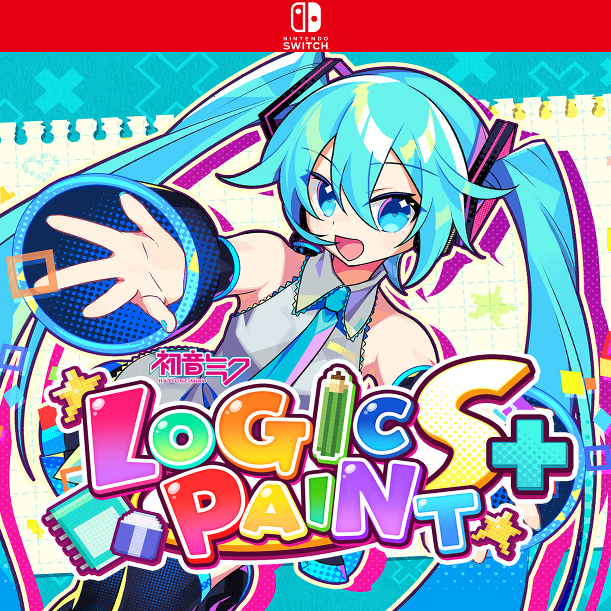 Carátula de Hatsune Miku Logic Paint S+ - Nintendo Switch