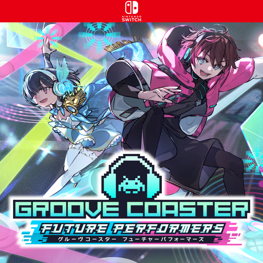 Carátula de GROOVE COASTER FUTURE PERFORMERS - Nintendo Switch