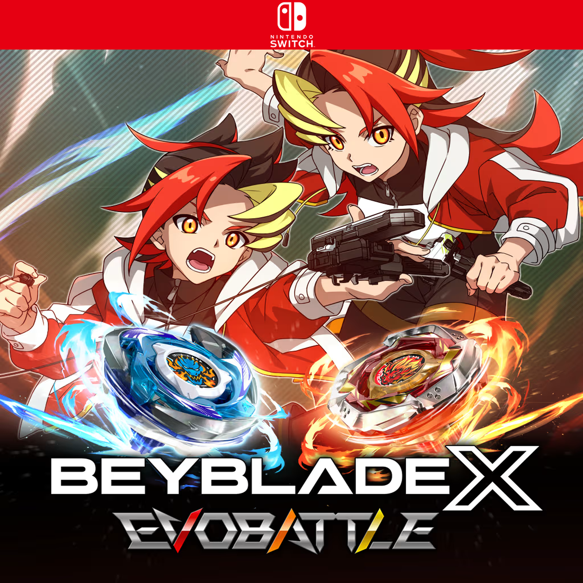 Carátula de BEYBLADE X EVOBATTLE - Nintendo Switch