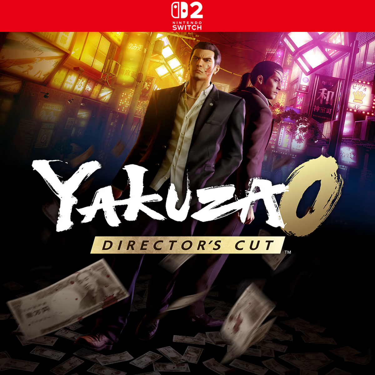 Carátula de Yakuza 0 Directors Cut - Nintendo Switch 2