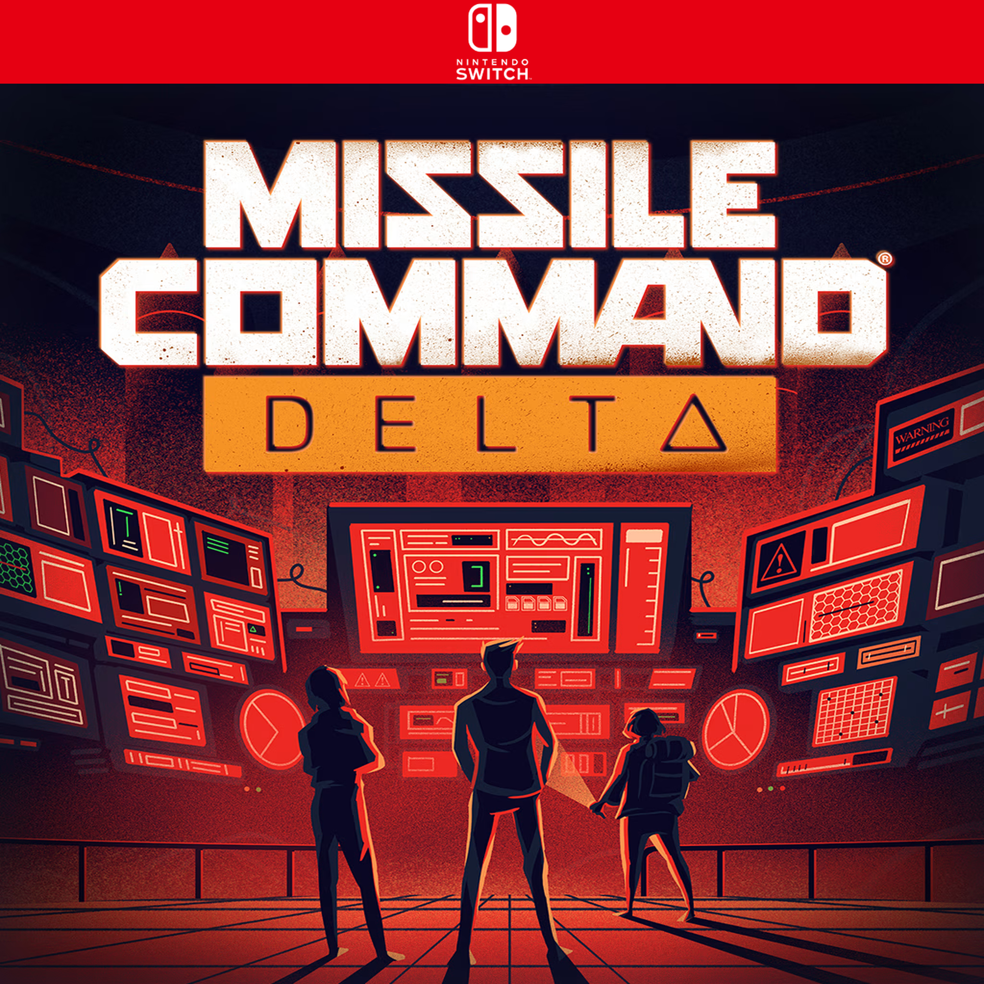 Carátula de Missile Command Delta - Nintendo Switch