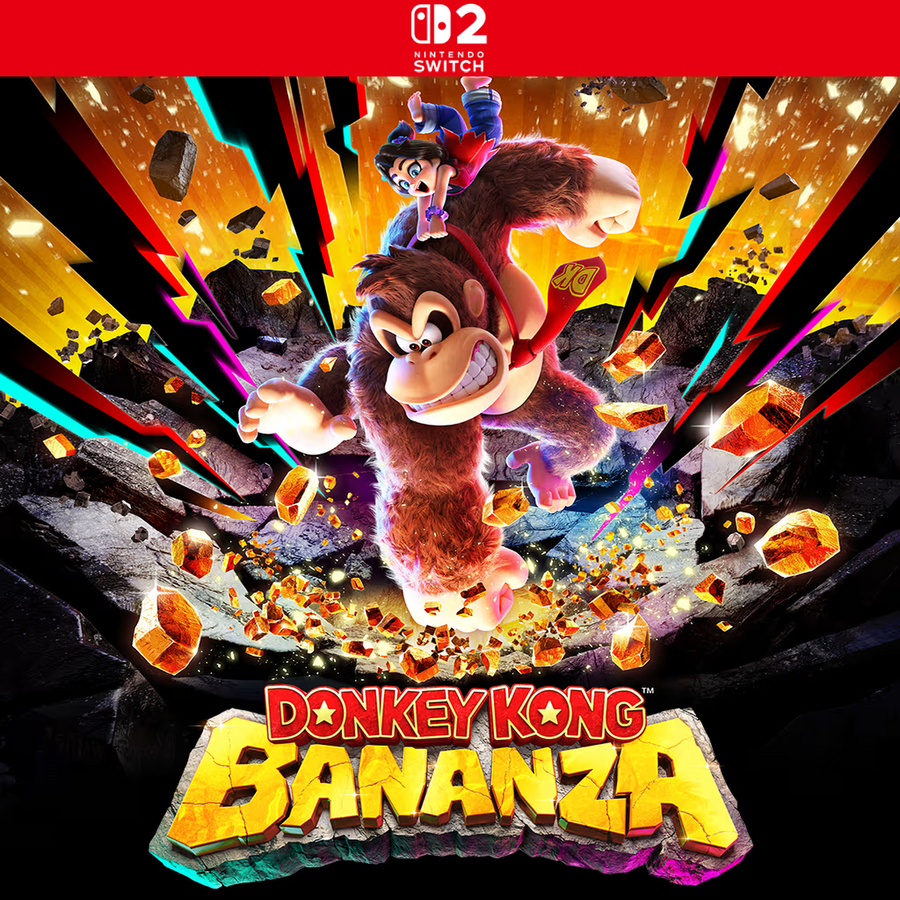 Carátula de Donkey Kong Bananza - Nintendo Switch 2