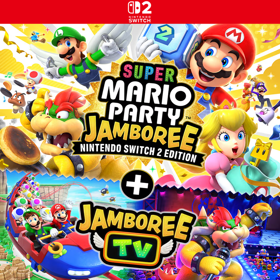 Carátula de Super Mario Party Jamboree – Nintendo Switch 2 Edition + Jamboree TV - Nintendo Switch 2