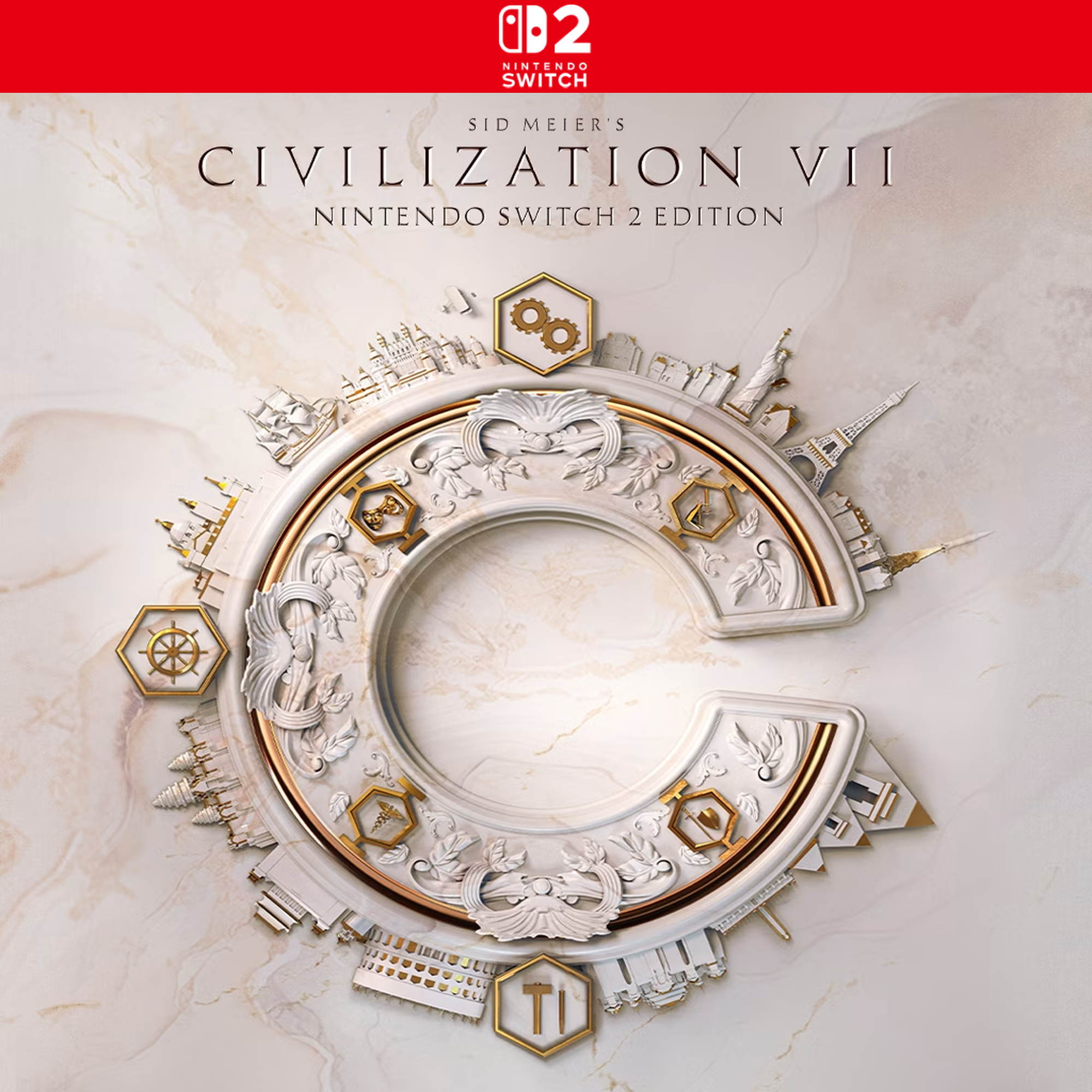 Carátula de Sid Meiers Civilization VII – Nintendo Switch 2 Edition - Nintendo Switch 2