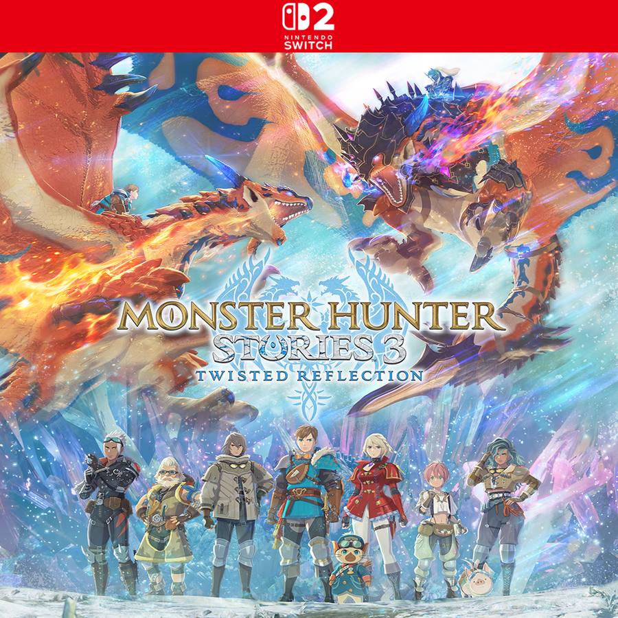 Carátula de Monster Hunter Stories 3: Twisted Reflection - Nintendo Switch 2